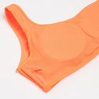 Купальный костюм раздельный MINAKU с ремешком цвет оранжевый, р-р 48 - фото 800602374