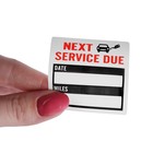 Наклейка для планового сервисного интервала, рулон 150 шт 7351853 Наклейка для планового сервисного интервала, рулон 150 шт 7351853