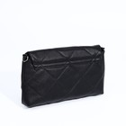 Сумка-мессенджер, отдел на клапане, цвет чёрный - фото 800567097