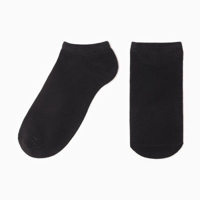 Носки мужские укороченные MINAKU: Premium, цвет чёрный, р-р 41-43 (27 см)