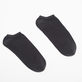 Носки мужские укороченные MINAKU цвет графит, размер 40-41 (27 см) (2 шт)
