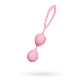 Вагинальные шарики A-Toys by Toyfa Rai, силикон, розовые, 17 см