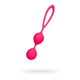 Вагинальные шарики A-Toys by Toyfa Rai, силикон, розовые, 17 см
