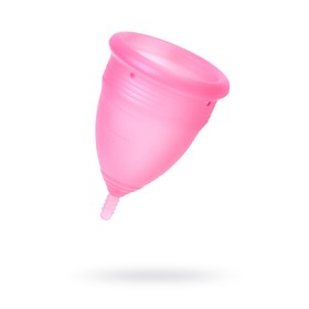 Гигиеническая менструальная чаша Eromantica, силикон, цвет фиолетовый, S