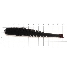 Поролоновая рыбка LeX Air Classic Fish 12 BB, черный, Крючек 3/0, Длинна 12 см (упак. 5шт)