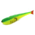 Поролоновая рыбка LeX Air Classic Fish 14 YGB, желто/зеленая, Крюк 5/0, 14 см (уп 5шт) - фото 5568583
