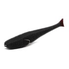 Поролоновая рыбка Lex Classic Fish CD 11 BB, черно/красная, Крюк 3/0, 11 см (уп 5шт) - фото 5568587