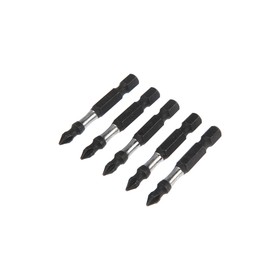 Биты ударные NEO 09-575, PH1 x 50 мм, 1/4", S2, система поглощения крутящего момента, 5 шт. 7559153