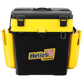 Ящик Helios FishBox Thermo с термоконтейнером (19л/8,5л), цвет чёрный-жёлтый (T-FB-T-19-8-BY)
