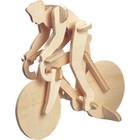 Модель деревянная сборная «Велосипедист» - фото 7895110