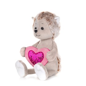 Мягкая игрушка «Ежик романтичный с сердечком», 20 см