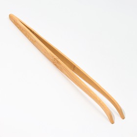 Пинцет для террариума NomoyPet из бамбука, изогнутый, 28 см