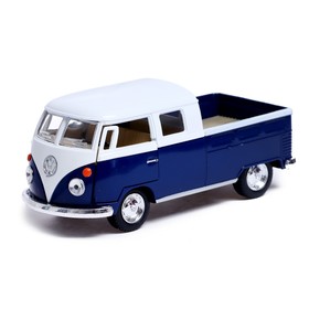 {{photo.Alt || photo.Description || 'Машина металлическая 1963 Volkswagen Bus Double Cab Pickup, 1:38, открываются двери, инерция, цвет синий'}}