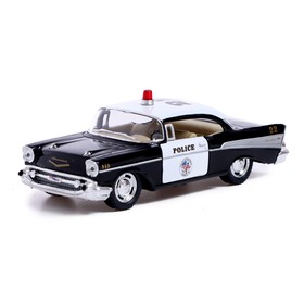 {{photo.Alt || photo.Description || 'Машина металлическая 1957 Chevrolet Bel Air Police, 1:40, открываются двери, инерция'}}