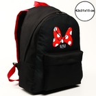 Рюкзак молод "Минни", 42х31х15 см, отд на молнии, н/карман, черный, Минни Маус - фото 6996799