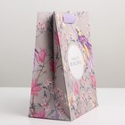 Пакет крафтовый вертикальный «Чувство», MS 18 × 23 × 8 см 7303781