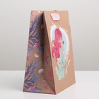 Пакет крафтовый вертикальный «Русалочка», MS 18 × 23 × 8 см 7303788