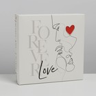 Коробка складная «Любовь», 26 х 26 х 8 см 7311570