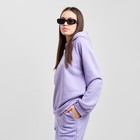 Костюм женский (толстовка и брюки) MIST, р. 44-46, лиловый - фото 800619183