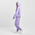Костюм женский (толстовка и брюки) MIST, р. 52-54, лиловый - фото 800619193
