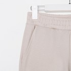 Костюм женский (толстовка и брюки) MIST, р. 52-54, бежевый - фото 800662665