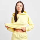 Костюм женский (толстовка  и брюки) MIST, р. 48-50, желтый - фото 800619237