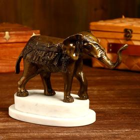 Сувенир бронза "Слон" 19х19х28 см