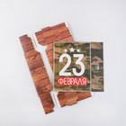 Коробка для сладостей «23 февраля», 20 × 15 × 5 см 7360611