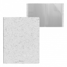 Folder File Plastic Erichkrause® Matt Grains, C 20 Pockets, A4, White