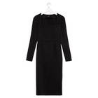 Платье женское миди MIST р. 44, черный - фото 800622330