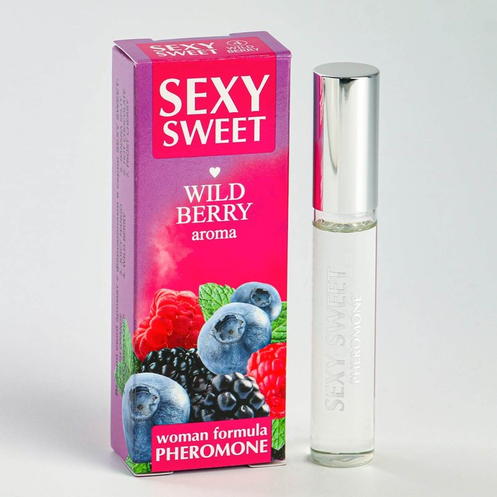 Парфюмированное средство для тела "SEXY SWEET WILD BERRY" с феромонами, 10 мл - фото 4385554