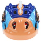 Детский велосипедный шлем, размер 51-55CM, 028-M771, цвет синий - фото 800666992