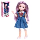 Кукла шарнирная «Лиза» в сарафане - фото 6834951