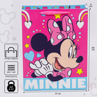 Пакет подарочный "Minnie", Минни Маус, 31х40х11,5 см 7153510 - фото 746194