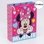 Пакет подарочный "Minnie", Минни Маус, 31х40х11,5 см 7153510
