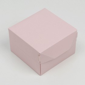 Коробка складная «Розовый», 12 × 8 × 12 см