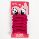 Резинки для волос "Пинки Пай", 6 шт, My Litlle Pony - фото 3789476