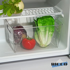 Органайзер для холодильника, 29×20,5×15,5 см, цвет прозрачный