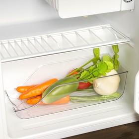 Органайзер для холодильника 34,5х15х10 см, цвет прозрачный