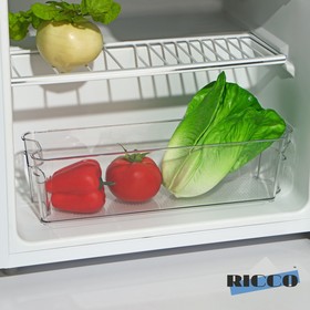 Органайзер для холодильника 37.5х11х9,5 см, цвет прозрачный
