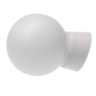 Светильник ЭРА  "Гранат" НБП 01-60-004, E27, 60 Вт, IP20, c наклонным основанием, шар, белый - фото 2912703