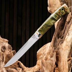 Нож охотничий "Барракуда" сталь - 95х18, рукоять - стабилизированная карельская береза