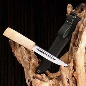 Нож охотничий "Якут" сталь - 95х18, рукоять - карельская береза