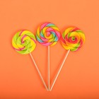 Карамель леденцовая Диск, со вкусами абрикос, тутти-фрутти, крыжовник, 30г (36 шт) - фото 801804673