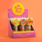 Карамель леденцовая Диск, со вкусами абрикос, тутти-фрутти, крыжовник, 30г (36 шт) - фото 801804674