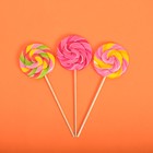 Карамель леденцовая Диск, со вкусами манго, малина, дыня, 30г (36 шт) - фото 801804680