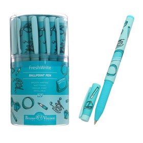 Ручка шариковая FreshWrite Life Style.Turquoise dream, узел 0.7 мм, синие пигментные чернила, корпус Soft Touch 7502175