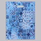 Пакет "Изысканная роспись", полиэтиленовый, с вырубной ручкой, 40 х 31 см, 30 мкм 7669477