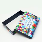 Коробка подарочная, крышка-дно, сборная "Лучший день в году", 30 х 20 х 7 см 7488042