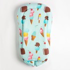 Матрасик-топпер "Крошка Я" Радость сладкоежки, 60х90 см, 100% хлопок - фото 108086238